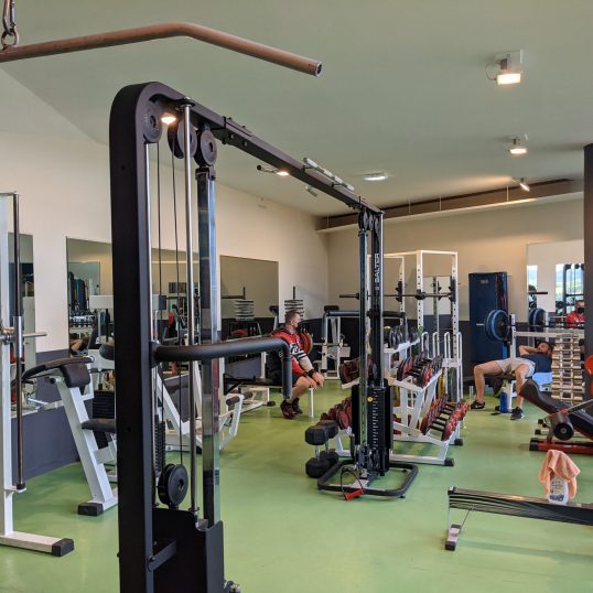 Club de musculation à la MJC de Rodez