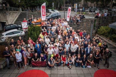Photo de rentrée lors des portes ouvertes le 2 septembre 2022